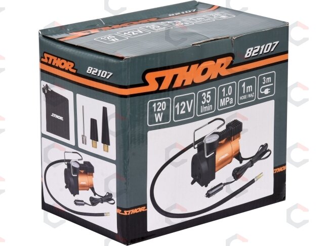 Kompresorius automobilinis | 12V / 120W (82107) 1 Kompresorius automobilinis | 12V / 120W (82107) 1