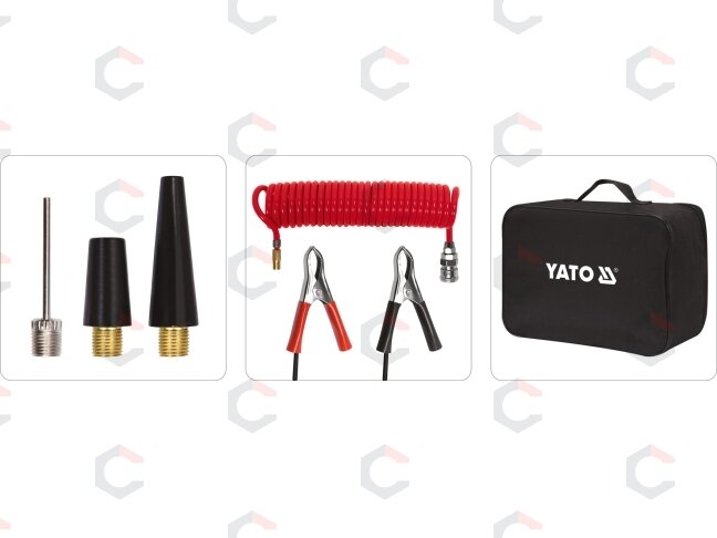 Kompresorius automobilinis | 2 cilindrai | Led lempa | 12V / 250W (YT-73462) 5 Kompresorius automobilinis | 2 cilindrai | Led lempa | 12V / 250W (YT-73462) 5