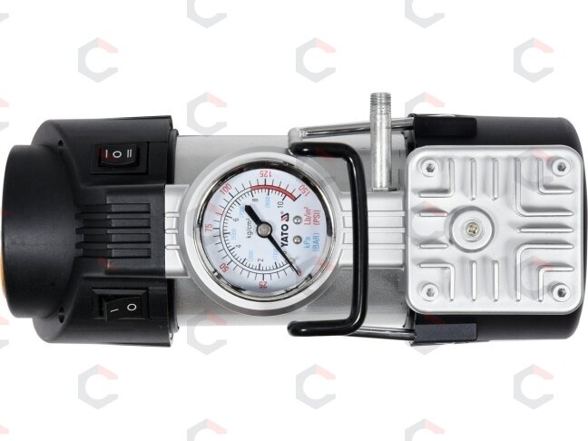 Kompresorius automobilinis | su Led lempa | 12V / 180W (YT-73460) 4