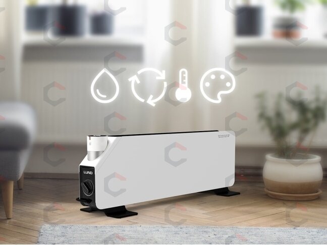 Konvektorinis šildytuvas su drėkintuvu | 1500W (68630) 13 Konvektorinis šildytuvas su drėkintuvu | 1500W (68630) 13