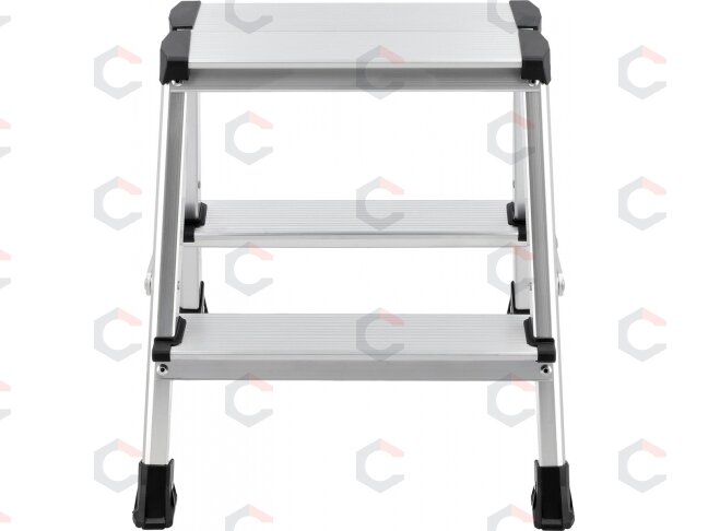 Aliumininės buitinės kopėčios | 2 pakopų | 150 kg (17720) 2 Aliumininės buitinės kopėčios | 2 pakopų | 150 kg (17720) 2