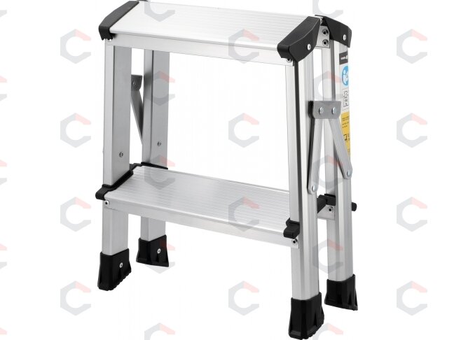 Aliumininės buitinės kopėčios | 2 pakopų | 150 kg (17720) 3 Aliumininės buitinės kopėčios | 2 pakopų | 150 kg (17720) 3