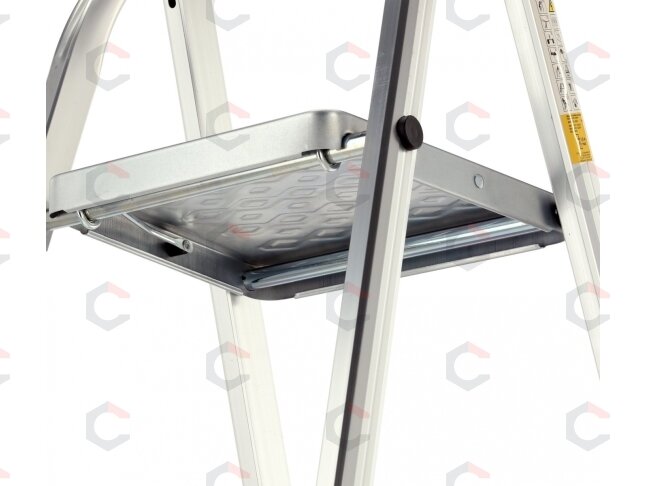 Aliumininės kopėčios | 5 pakopų | 150 kg (17741) 4