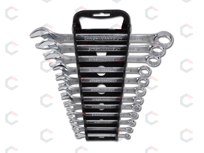 Kombinuotų raktų rinkinys (DIN 3113) | 6 - 22 mm | 12 vnt. (1211) 3 Kombinuotų raktų rinkinys (DIN 3113) | 6 - 22 mm | 12 vnt. (1211) 3