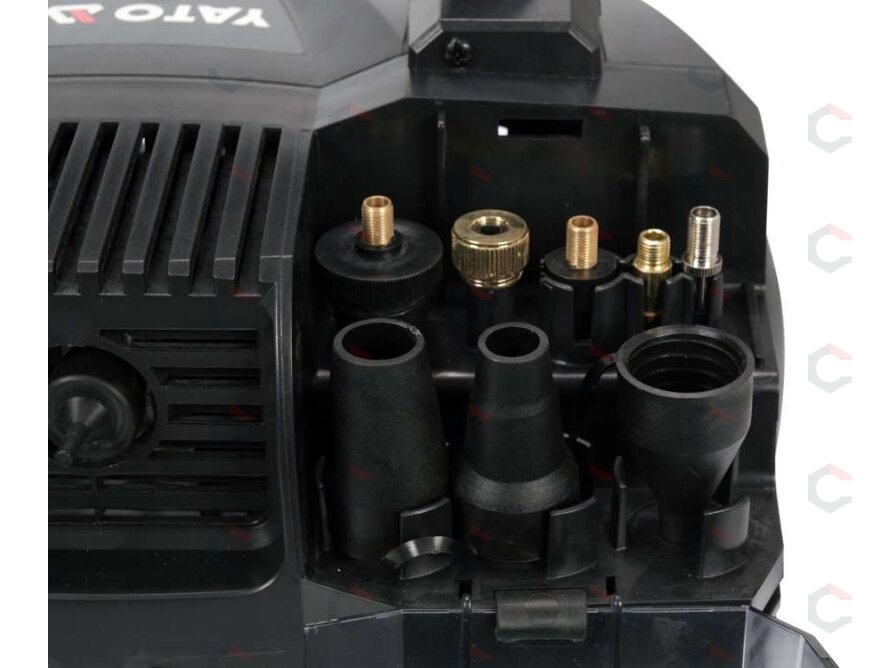 Kompresorius | 98 l / min | 6L 36V=18VX2 (be baterijų) (YT-23242) 3 Kompresorius | 98 l / min | 6L 36V=18VX2 (be baterijų) (YT-23242) 3