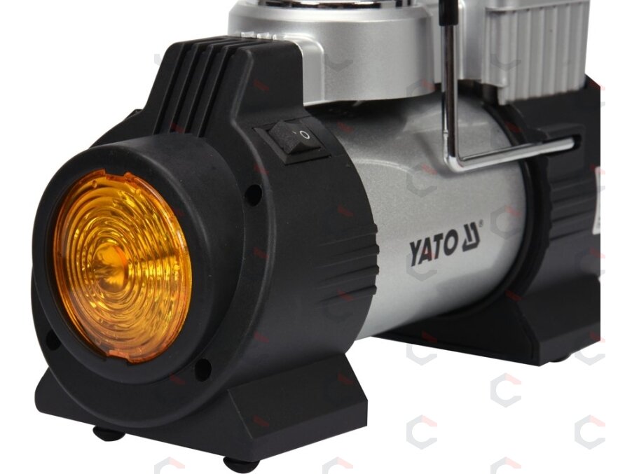 Kompresorius automobilinis | su Led lempa | 12V / 180W (YT-73460) 2