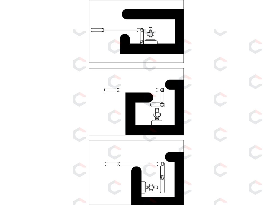 Kombinuotas raktas su terkšle | dvigubas šarnyras | 16 mm (6176) 2 Kombinuotas raktas su terkšle | dvigubas šarnyras | 16 mm (6176) 2