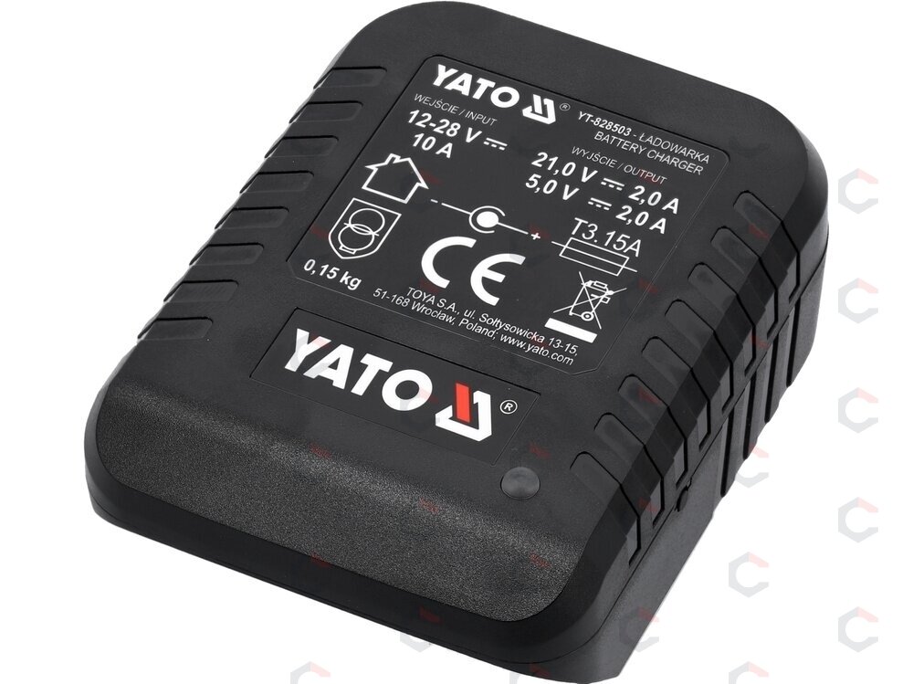 Kroviklis automobilinis | 18V (2A) | nuo cigarečių lizdo (YT-828503) 5 Kroviklis automobilinis | 18V (2A) | nuo cigarečių lizdo (YT-828503) 5