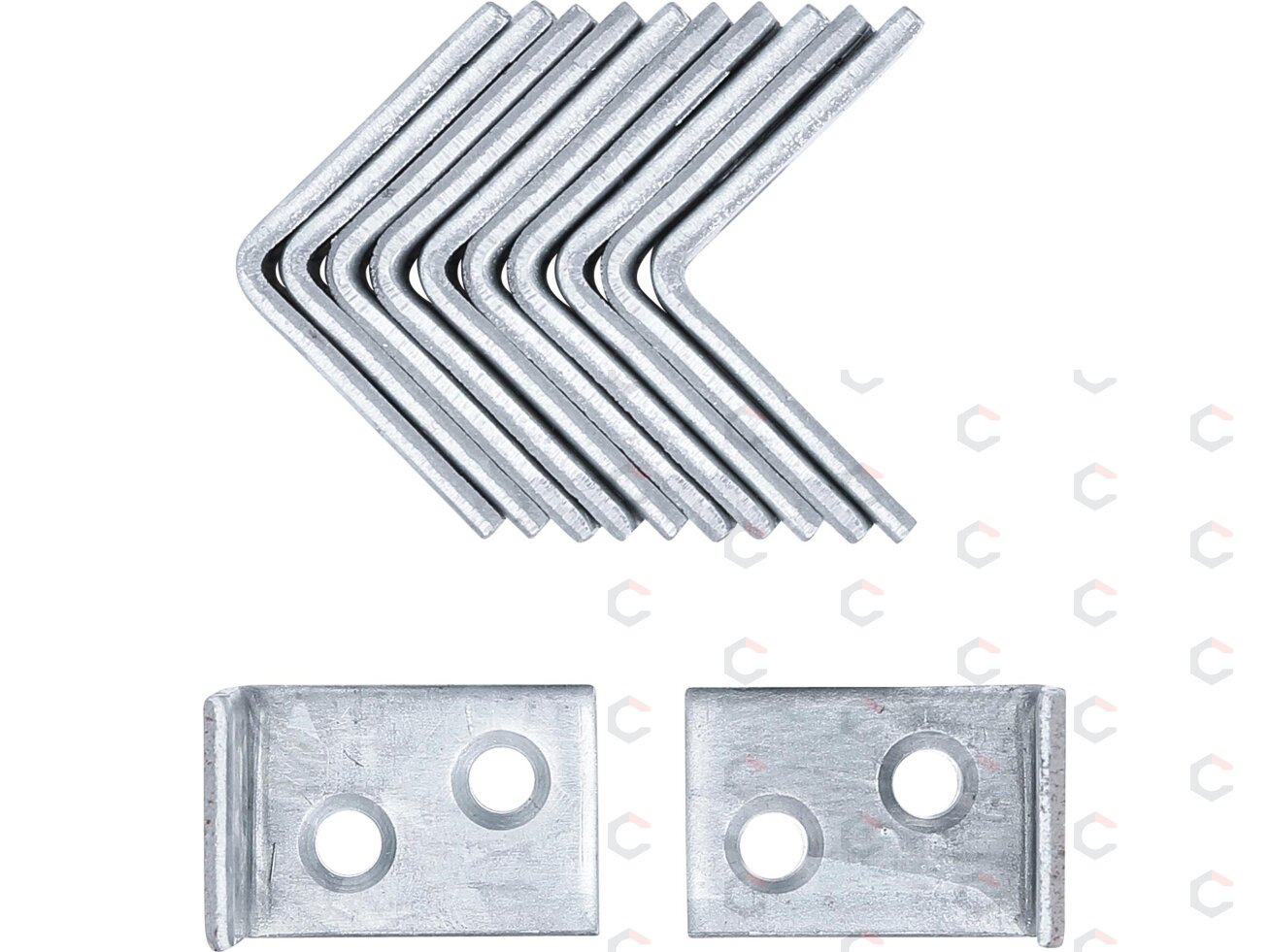 Kronšteinas / kampainis kėdei | 25 x 25 x 15 mm | 12 vnt. (80943) 3