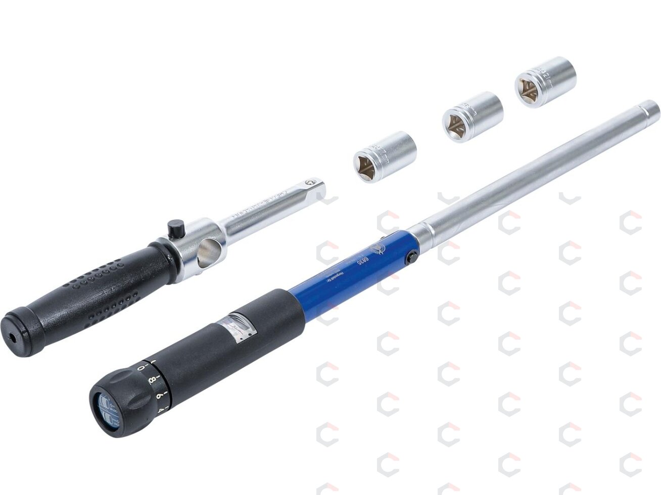 Kryžminis dinamometrinis raktas | 12,5 mm (1/2") | 70 - 170 Nm (6835) 9 Kryžminis dinamometrinis raktas | 12,5 mm (1/2") | 70 - 170 Nm (6835) 9