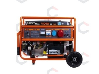 Kraftdele KD147 Benzininis generatorius 7500W 230/400V (KD147) Kraftdele KD147 Benzininis generatorius 7500W 230/400V (KD147)