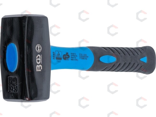 Kūjis stiklo pluošto rankena | DIN 6475 | 1250 g (3848) 2 Kūjis stiklo pluošto rankena | DIN 6475 | 1250 g (3848) 2