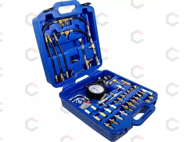Kuro slėgio matuoklis | 0–8 bar | su adapteriais (8026) 1 Kuro slėgio matuoklis | 0–8 bar | su adapteriais (8026) 1