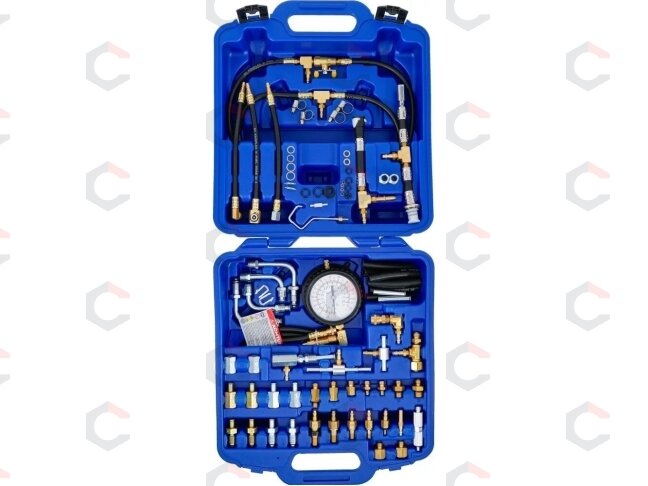 Kuro slėgio matuoklis | 0–8 bar | su adapteriais (8026) 2 Kuro slėgio matuoklis | 0–8 bar | su adapteriais (8026) 2