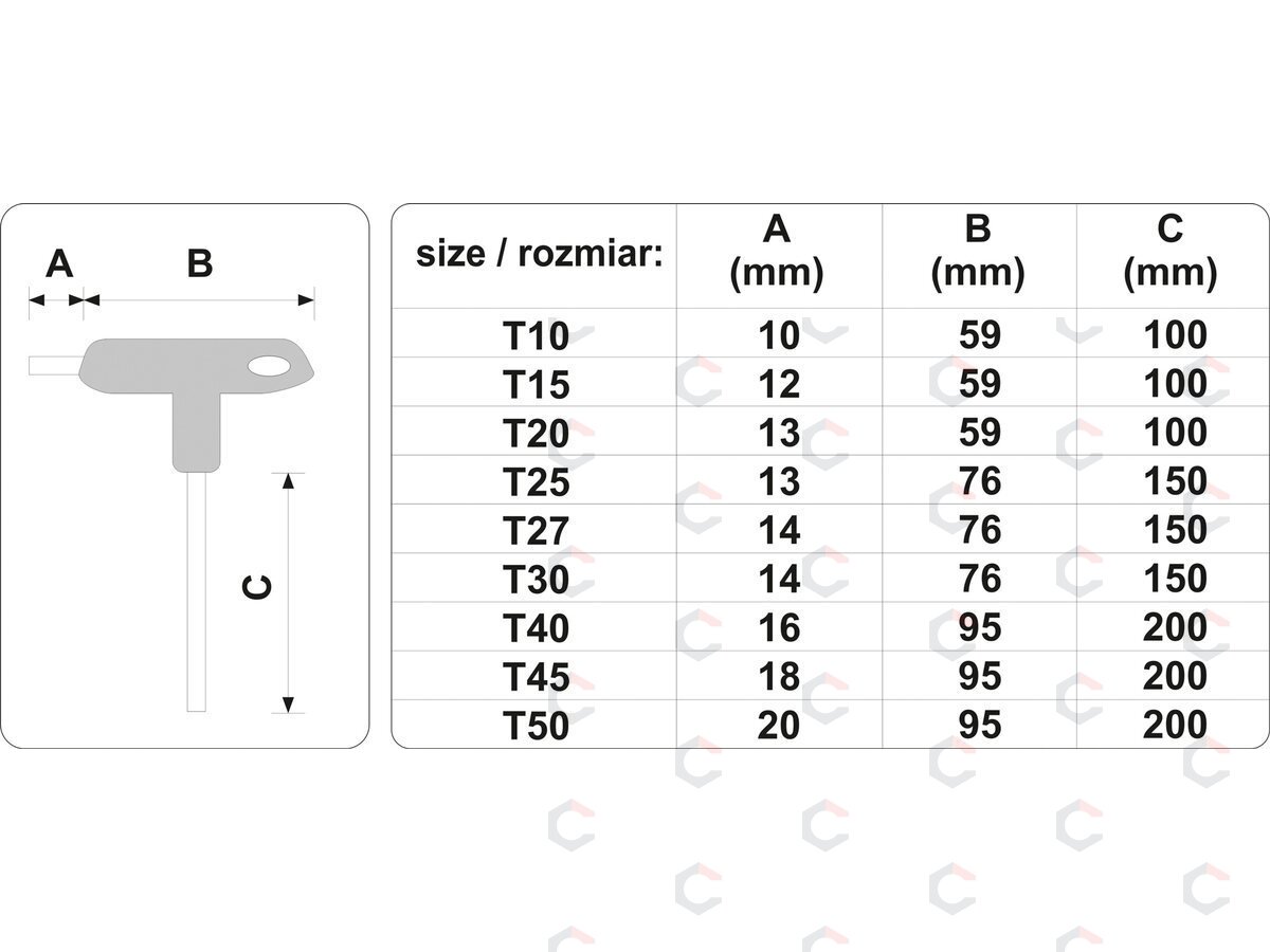 L tipo atsuktuvų su rankena rinkinys | T-Star (Torx) | 9 vnt (56639) 3 L tipo atsuktuvų su rankena rinkinys | T-Star (Torx) | 9 vnt (56639) 3