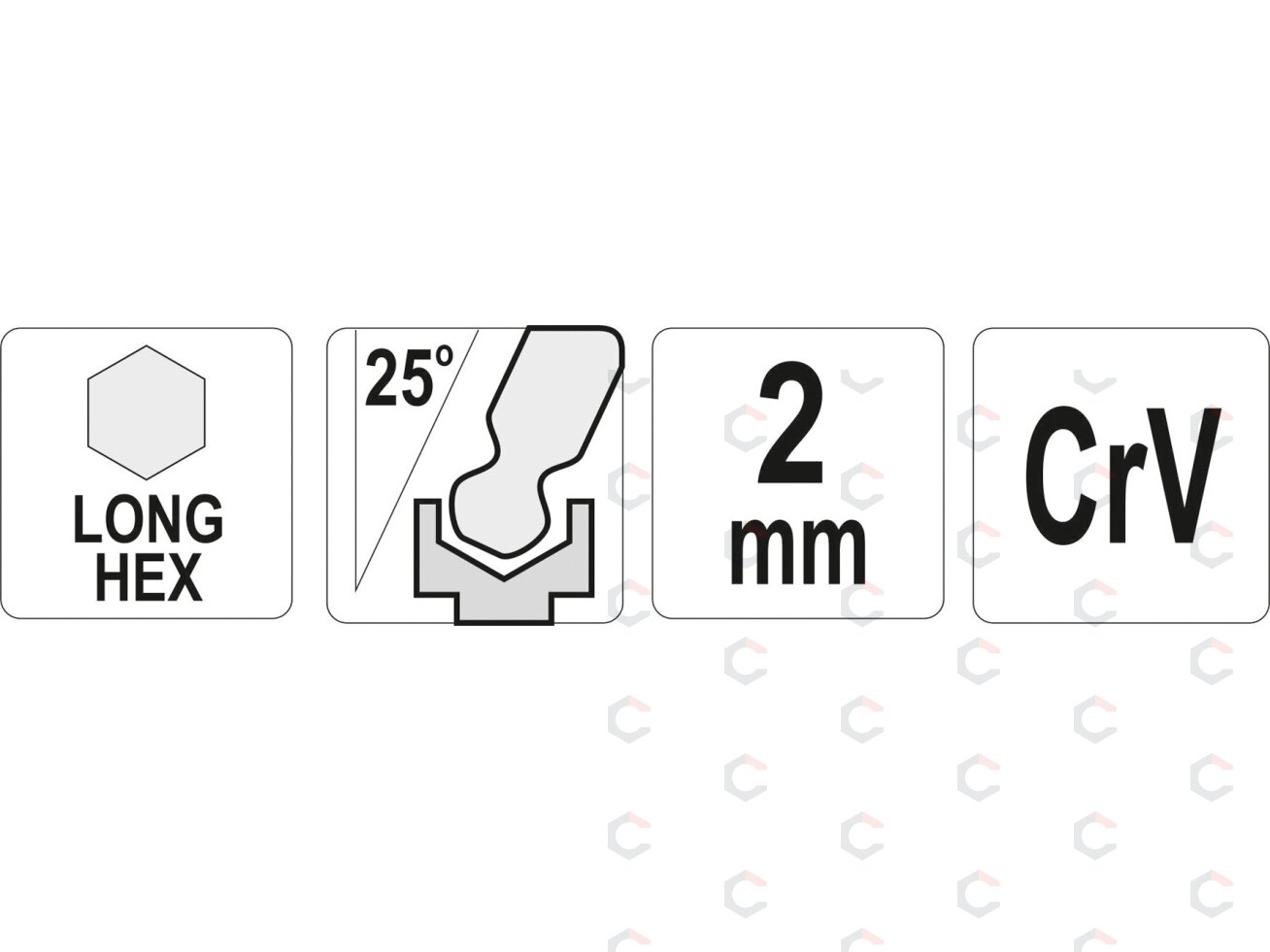 L tipo raktas | ilgas | hex šešiakampis su šarnyru | 2,0 mm (YT-05451) 1 L tipo raktas | ilgas | hex šešiakampis su šarnyru | 2,0 mm (YT-05451) 1