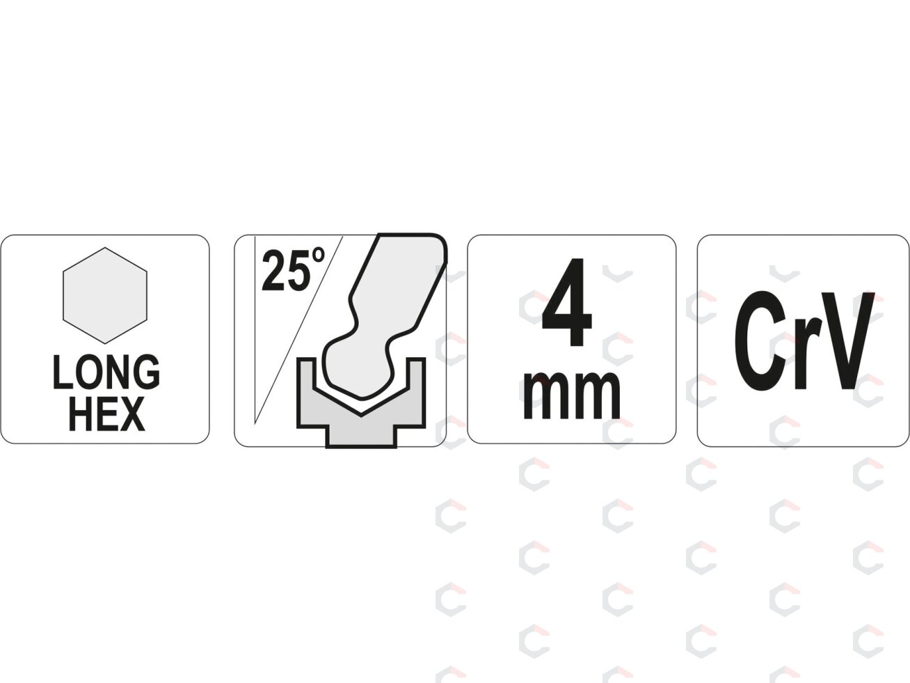 L tipo raktas | ilgas | hex šešiakampis su šarnyru | 4,0 mm (YT-05454) 1 L tipo raktas | ilgas | hex šešiakampis su šarnyru | 4,0 mm (YT-05454) 1