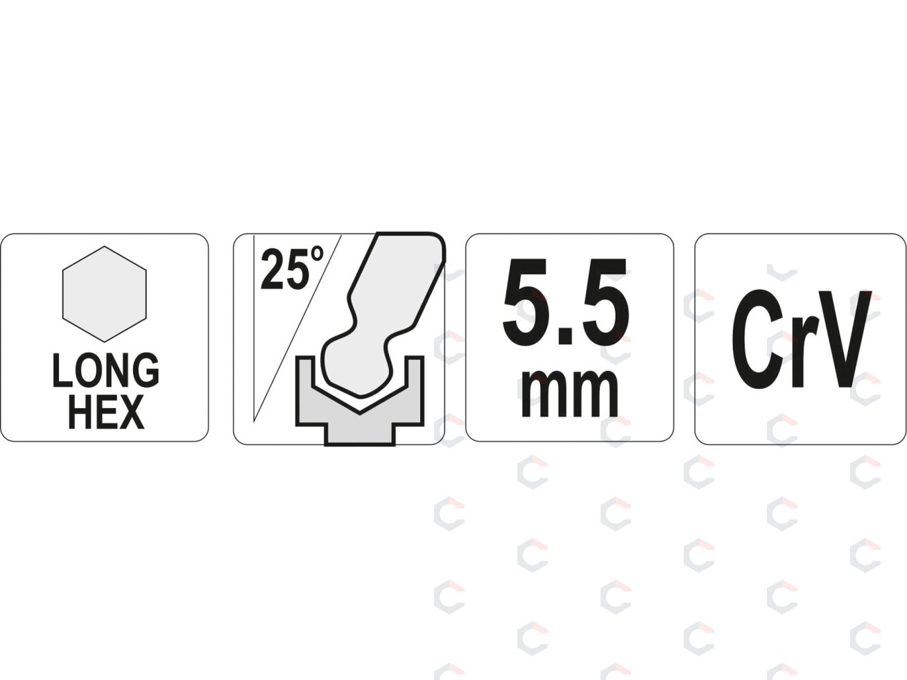 L tipo raktas | ilgas | hex šešiakampis su šarnyru | 5,5 mm (YT-05457) 1 L tipo raktas | ilgas | hex šešiakampis su šarnyru | 5,5 mm (YT-05457) 1