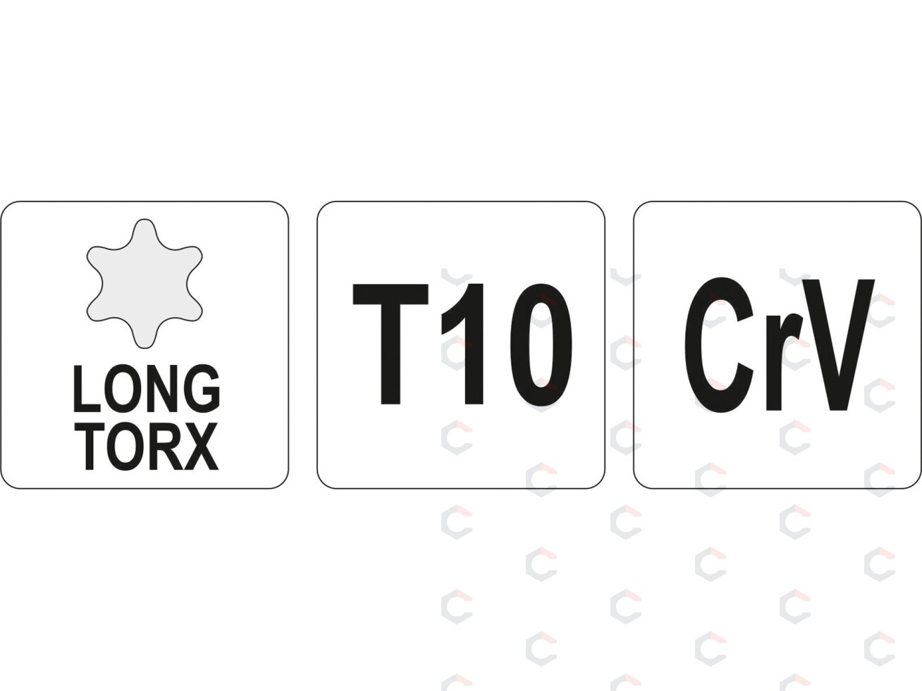 L tipo raktas | ilgas tipas | T-Star (Torx) T10 (YT-05494) 1 L tipo raktas | ilgas tipas | T-Star (Torx) T10 (YT-05494) 1