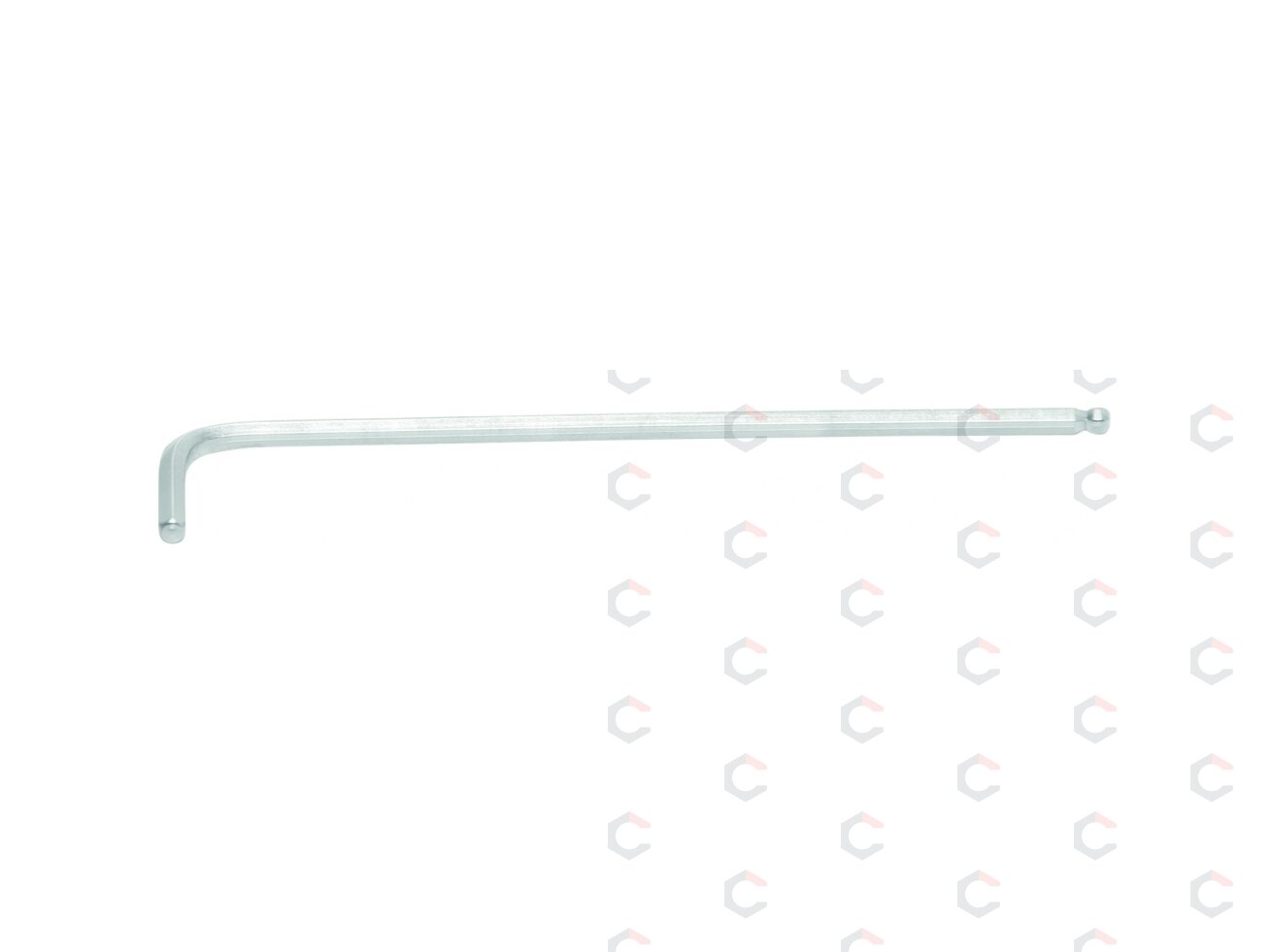 L tipo raktas | ilgiausias tipas | hex šešiakampis / hex šešiakampis su šarnyru | 4.0 mm (790-4) 1