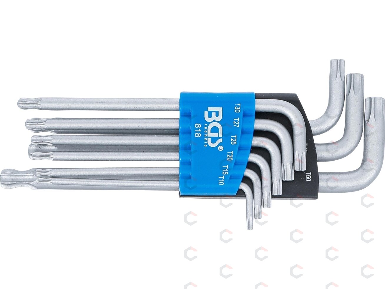 L tipo raktų rinkinys | šarnyriniai | T-Star (Torx) T10 - T50 | 9 vnt. (818) 2 L tipo raktų rinkinys | šarnyriniai | T-Star (Torx) T10 - T50 | 9 vnt. (818) 2