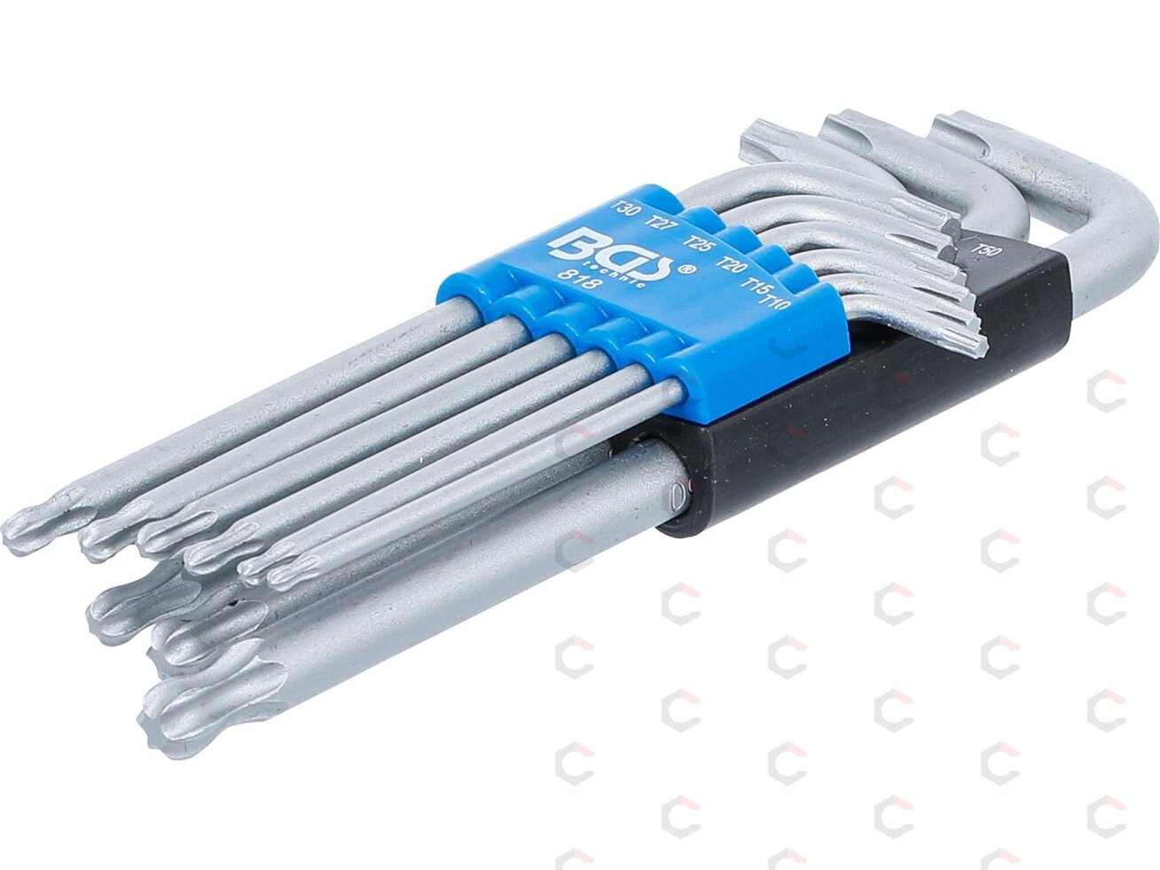 L tipo raktų rinkinys | šarnyriniai | T-Star (Torx) T10 - T50 | 9 vnt. (818) L tipo raktų rinkinys | šarnyriniai | T-Star (Torx) T10 - T50 | 9 vnt. (818)