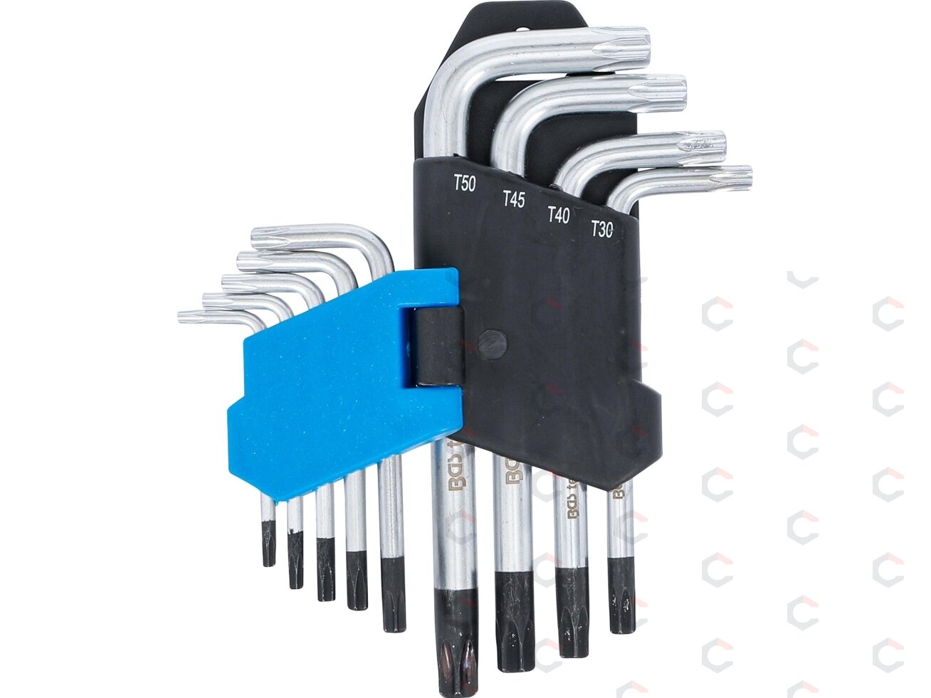 L tipo raktų rinkinys | trumpi | T-Star su skylutėm (Torx) T10 - T50 | 9 vnt. (809) 2 L tipo raktų rinkinys | trumpi | T-Star su skylutėm (Torx) T10 - T50 | 9 vnt. (809) 2