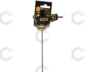 L tipo atsuktuvas HEX su rankena | šarnyrinis | 2.5 mm (56621) 2 L tipo atsuktuvas HEX su rankena | šarnyrinis | 2.5 mm (56621) 2
