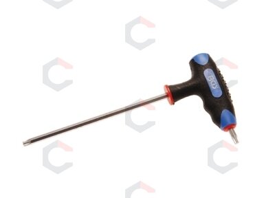 L tipo atsuktuvas su rankena | T-Star (Torx) T27 (4010-14)
