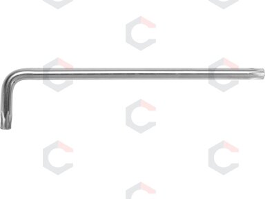 L tipo raktas | ilgas tipas | T-Star (su skyle) (Torx) T25 (YT-05517)