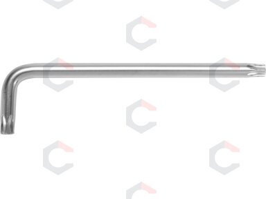 L tipo raktas | ilgas tipas | T-Star (su skyle) (Torx) T40 (YT-05520)