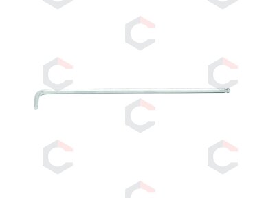 L tipo raktas | ilgiausias tipas | hex šešiakampis / hex šešiakampis su šarnyru | 2.5 mm (790-2.5)