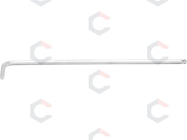 L tipo raktas | ilgiausias tipas | hex šešiakampis / hex šešiakampis su šarnyru | 2.5 mm (790-2.5)