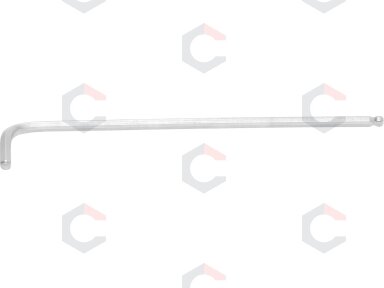 L tipo raktas | ilgiausias tipas | hex šešiakampis / hex šešiakampis su šarnyru | 4.0 mm (790-4)