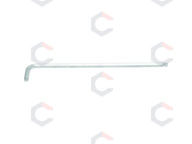 L tipo raktas | ilgiausias tipas | hex šešiakampis / hex šešiakampis su šarnyru | 5.0 mm (790-5)