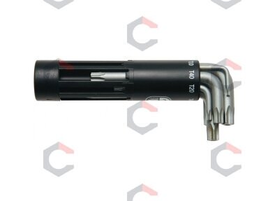L tipo raktų rinkinys | T-Star su skylutėm (Torx) T10 - T50 | 8 vnt. (804) L tipo raktų rinkinys | T-Star su skylutėm (Torx) T10 - T50 | 8 vnt. (804)