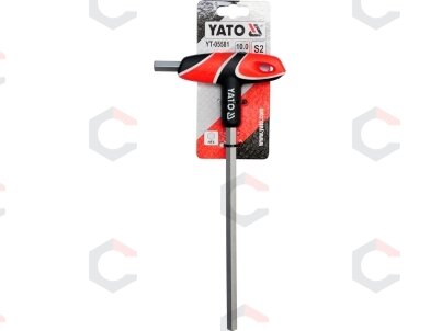 L tipo atsuktuvas HEX su rankena 10 mm (YT-05581) 2 L tipo atsuktuvas HEX su rankena 10 mm (YT-05581) 2