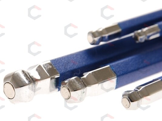 L tipo raktų rinkinys | ilgiausias tipas | hex šešiakampis / hex šešiakampis šarnyrinis / magnetinis 1,5 - 10 mm | 9 vnt. (35100) 4 L tipo raktų rinkinys | ilgiausias tipas | hex šešiakampis / hex šešiakampis šarnyrinis / magnetinis 1,5 - 10 mm | 9 vnt. (35100) 4
