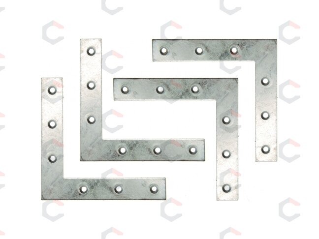 L formos plokštelė | 100 x 100 x 15 mm | 4 vnt. (80923) 3 L formos plokštelė | 100 x 100 x 15 mm | 4 vnt. (80923) 3