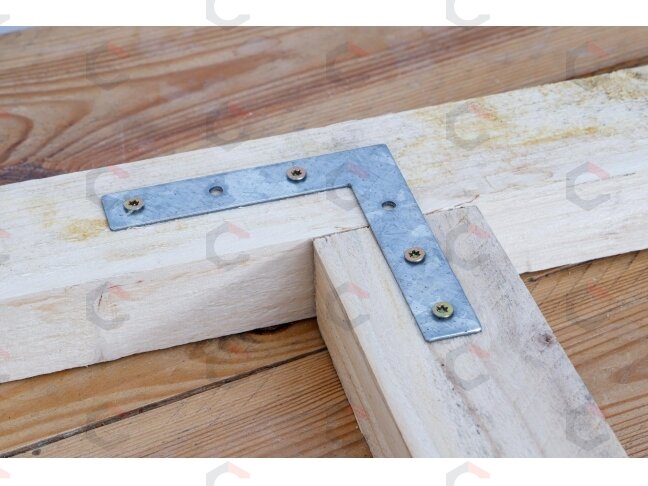 L formos plokštelė | 100 x 100 x 15 mm | 4 vnt. (80923) 1 L formos plokštelė | 100 x 100 x 15 mm | 4 vnt. (80923) 1