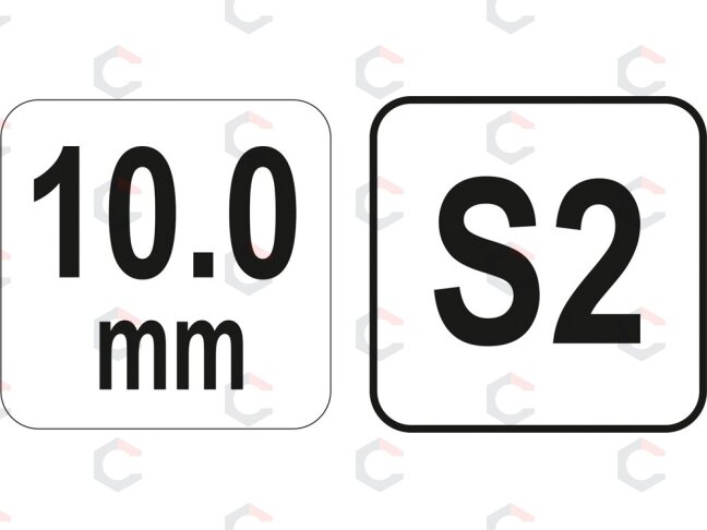 L tipo atsuktuvas HEX su rankena 10 mm (YT-05581) 3 L tipo atsuktuvas HEX su rankena 10 mm (YT-05581) 3