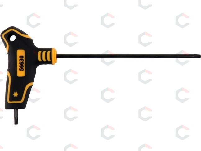 L tipo atsuktuvas su rankena | T-Star (Torx) | T10 (56630)