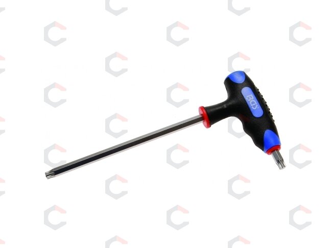 L tipo atsuktuvas su rankena | T-Star (Torx) T40 (4010-16)