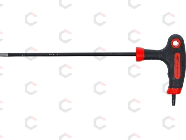 L tipo atsuktuvas T-Star su skyle / be skylės (Torx) | T27 (7880-T27) 1 L tipo atsuktuvas T-Star su skyle / be skylės (Torx) | T27 (7880-T27) 1