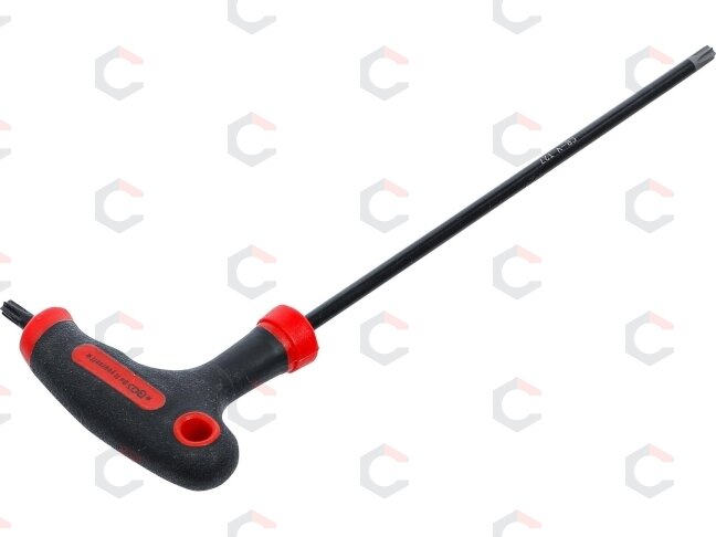 L tipo atsuktuvas T-Star su skyle / be skylės (Torx) | T27 (7880-T27) 2
