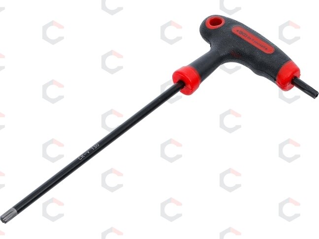 L tipo atsuktuvas T-Star su skyle / be skylės (Torx) | T30 (7880-T30)