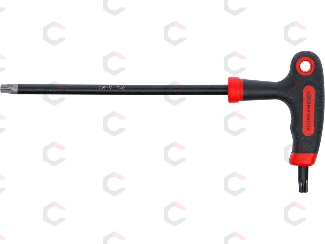 L tipo atsuktuvas T-Star su skyle / be skylės (Torx) | T40 (7880-T40) 1 L tipo atsuktuvas T-Star su skyle / be skylės (Torx) | T40 (7880-T40) 1