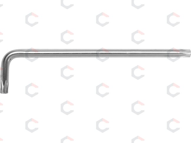 L tipo raktas | ilgas tipas | T-Star (su skyle) (Torx) T30 (YT-05519) L tipo raktas | ilgas tipas | T-Star (su skyle) (Torx) T30 (YT-05519)
