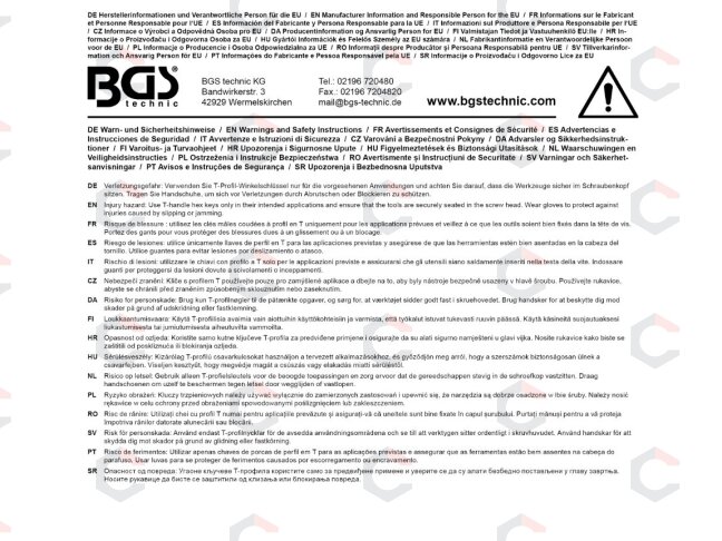 L tipo raktų rinkinys | daugiaspalviai šarnyriniai ilgi | T-Star (Torx) T10 - T50 | 9 vnt. (74467) 4 L tipo raktų rinkinys | daugiaspalviai šarnyriniai ilgi | T-Star (Torx) T10 - T50 | 9 vnt. (74467) 4