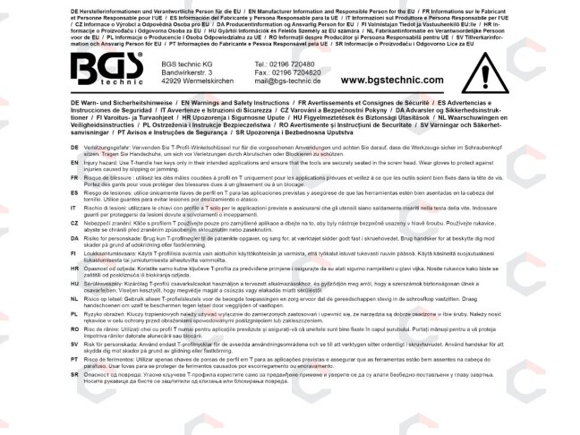 L tipo raktų rinkinys | daugiaspalviai šarnyriniai su skyle labai ilgi | T-Star (Torx) T10 - T50 | 9 vnt. (74465) 4 L tipo raktų rinkinys | daugiaspalviai šarnyriniai su skyle labai ilgi | T-Star (Torx) T10 - T50 | 9 vnt. (74465) 4